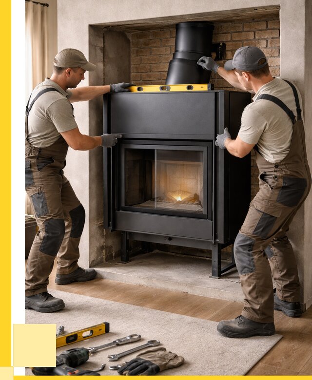 Установка каминных топок в Краснотурьинске под ключ от 19139 р. | ЭриданКту