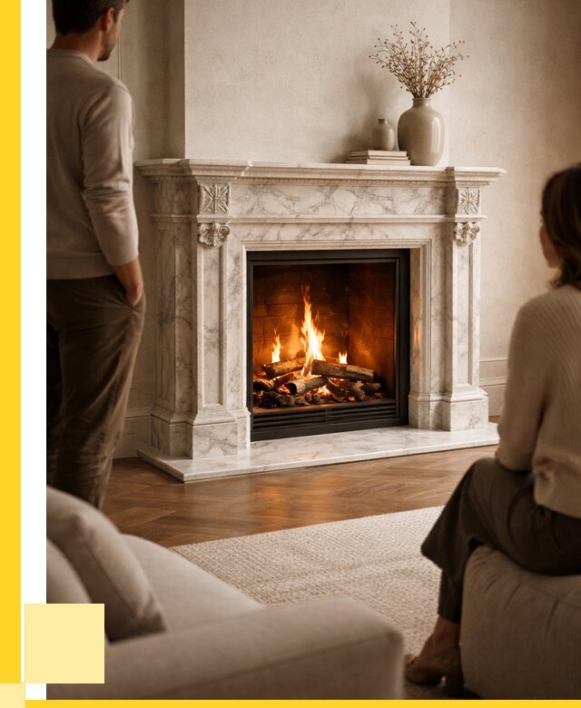 Мраморные камины под ключ в Краснотурьинске от 265825 р. | ЭриданКту