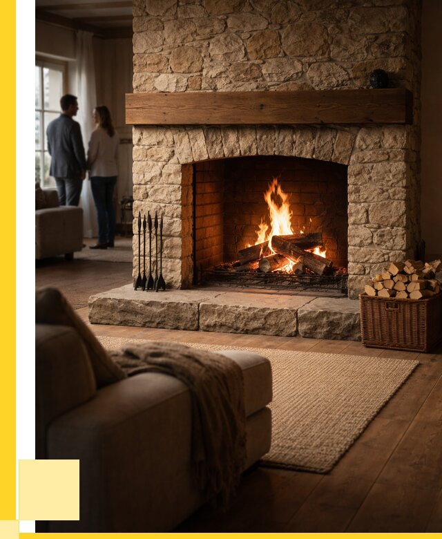 Открытые камины под ключ в Краснотурьинске от 159495 р. ЭриданКту