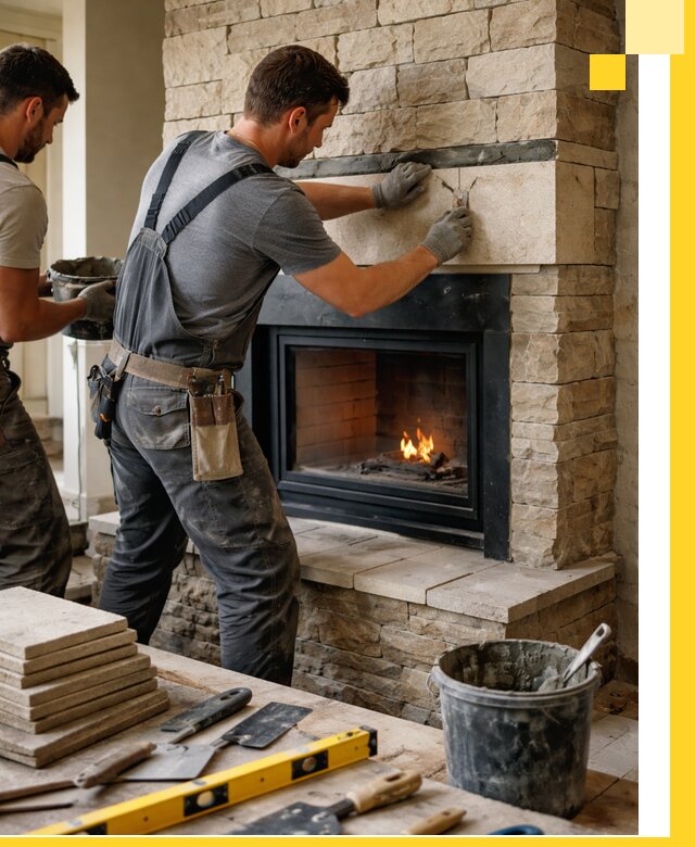 Проектирование и установка открытых каминов в Краснотурьинске