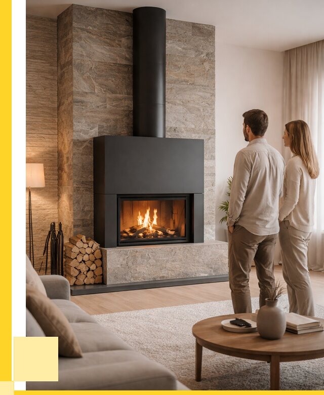 Закрытые камины под ключ в Краснотурьинске от 127596 р., ЭриданКту