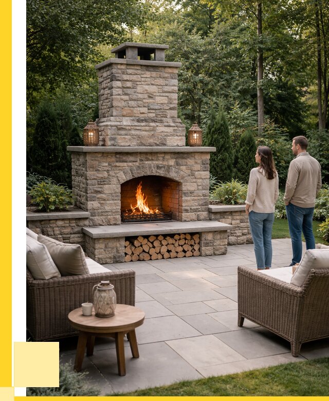 Уличные камины из кирпича в Краснотурьинске от 159495 р. | ЭриданКту