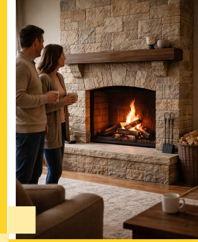 Каменные камины на заказ в Краснотурьинске от 191394 р. | ЭриданКту