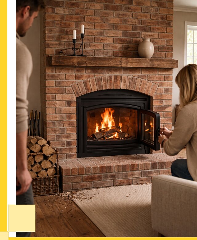 Кирпичные камины под ключ в Краснотурьинске от 159495 р. | ЭриданКту