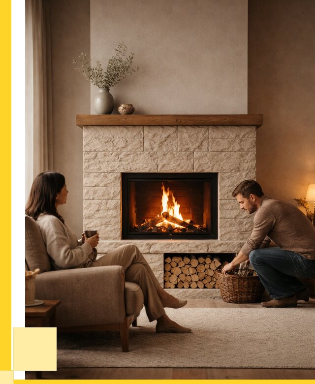 Камины для дома в Краснотурьинске под ключ от 159495 р. | ЭриданКту