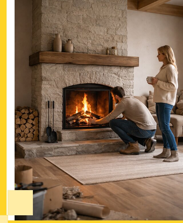 Камины для загородного дома в Краснотурьинске от 372155 р., ЭриданКту