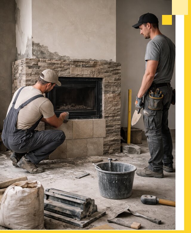 Камины под ключ в Краснотурьинске: проект, изготовление и монтаж