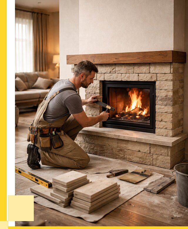 Строительство каминов в Краснотурьинске от 159495 р., ЭриданКту - под ключ