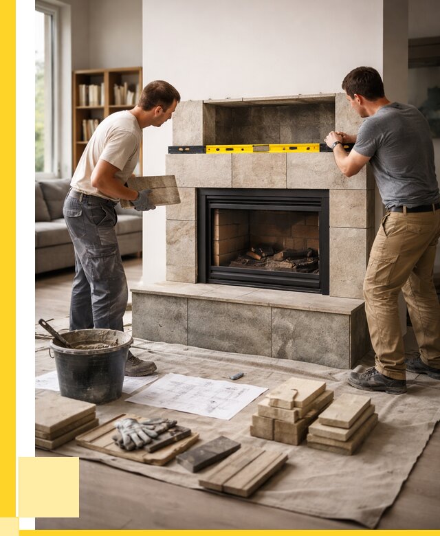 Монтаж каминов и установка в Краснотурьинске от 47849 р. | ЭриданКту