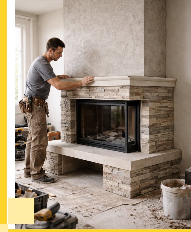 Изготовление каминов под ключ в Краснотурьинске от 159495 р. | ЭриданКту