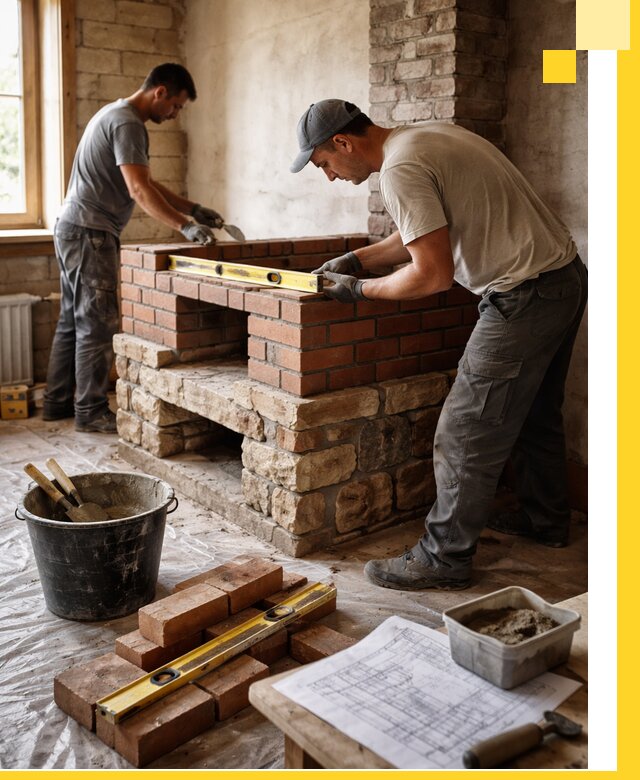 Изготовление и установка печей под ключ в Краснотурьинске с гарантией