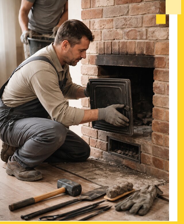 Ремонт печей в Краснотурьинске с гарантией качества и безопасности