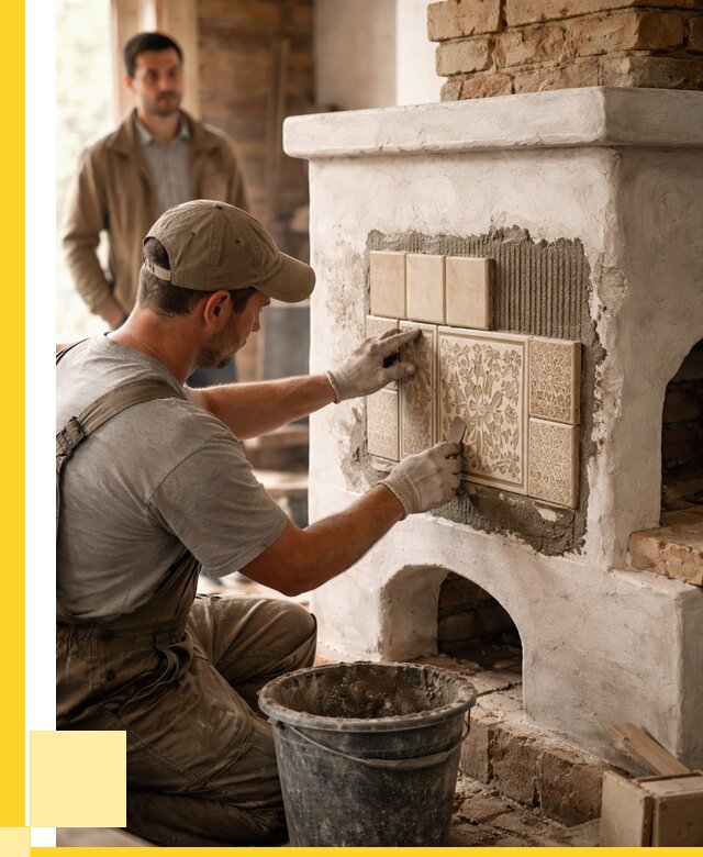 Отделка печей и банных печей в Краснотурьинске от 37216 р. | ЭриданКту