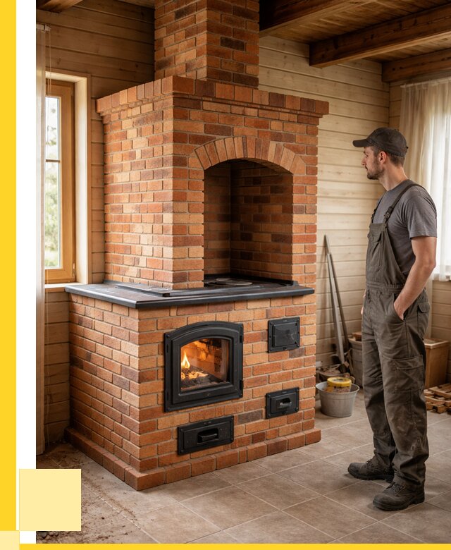 Кирпичные печи в Краснотурьинске: купить от 159495 р. | ЭриданКту