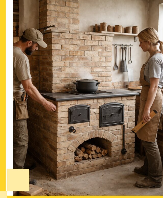 Варочно отопительные печи в Краснотурьинске от 95697 р. | ЭриданКту