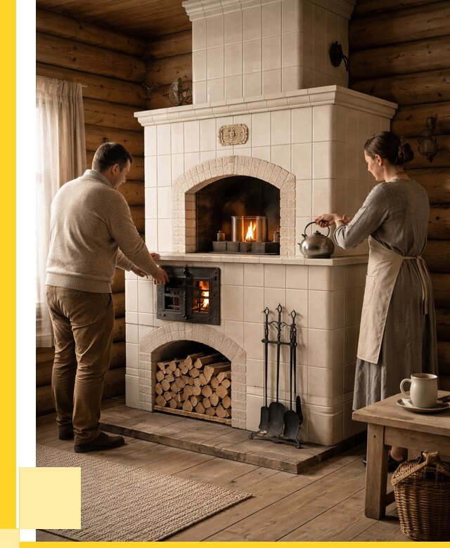 Русские печи в Краснотурьинске: установка от 159495 р. ЭриданКту