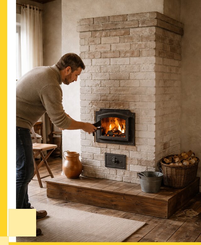 Печь голландка из кирпича в Краснотурьинске от 90381 р. | ЭриданКту