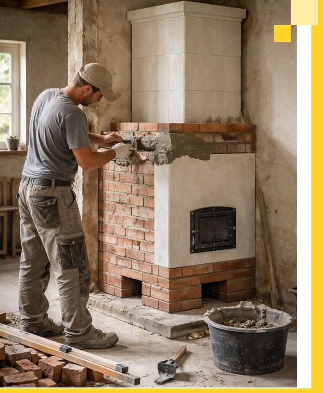 Изготовление и установка печей-голландок под ключ в Краснотурьинске