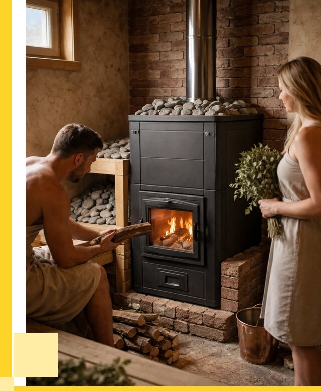 Кирпичная печь для бани на заказ в Краснотурьинске от 58482 р. | ЭриданКту