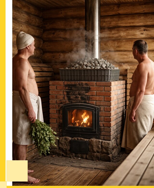 Печи для парной в Краснотурьинске под ключ от 69115 р. - ЭриданКту