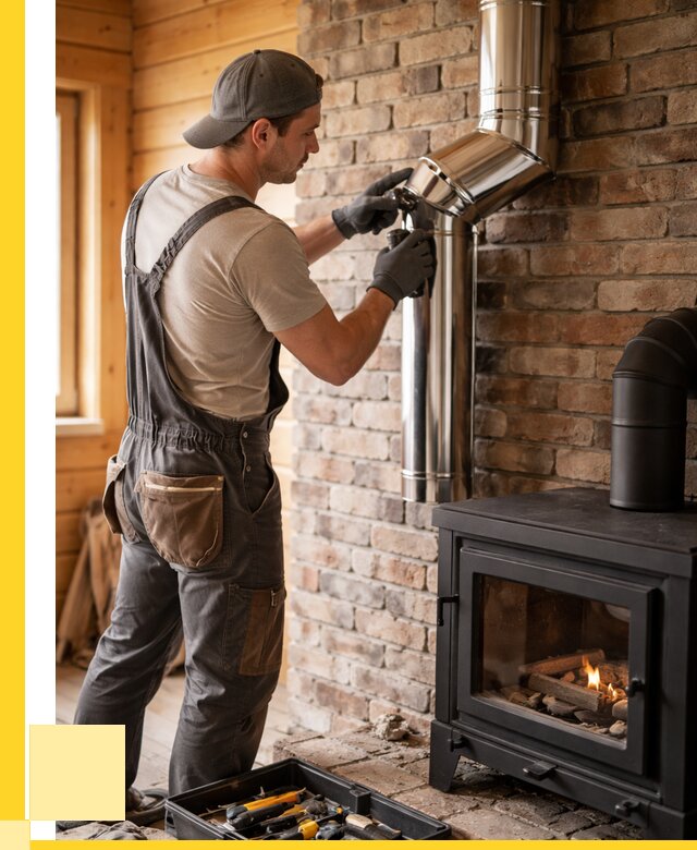 Монтаж дымоходов для печей в Краснотурьинске от 7975 р. | ЭриданКту