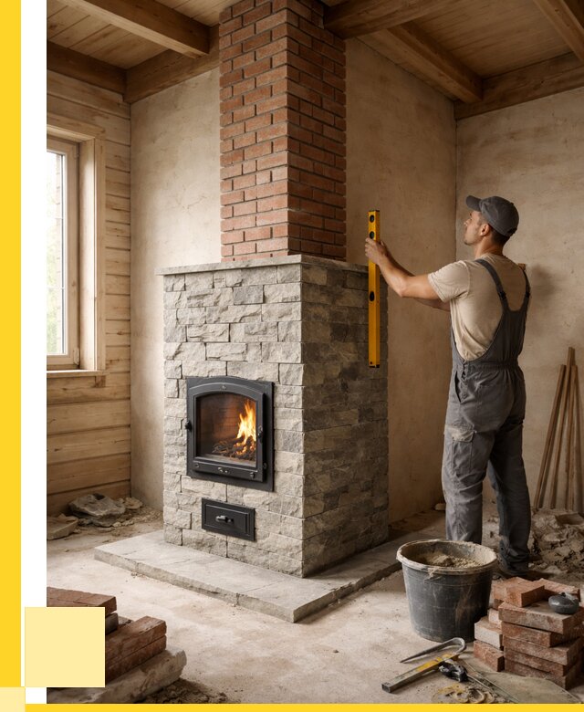 Печи и дымоходы под ключ в Краснотурьинске от 47849 р., ЭриданКту