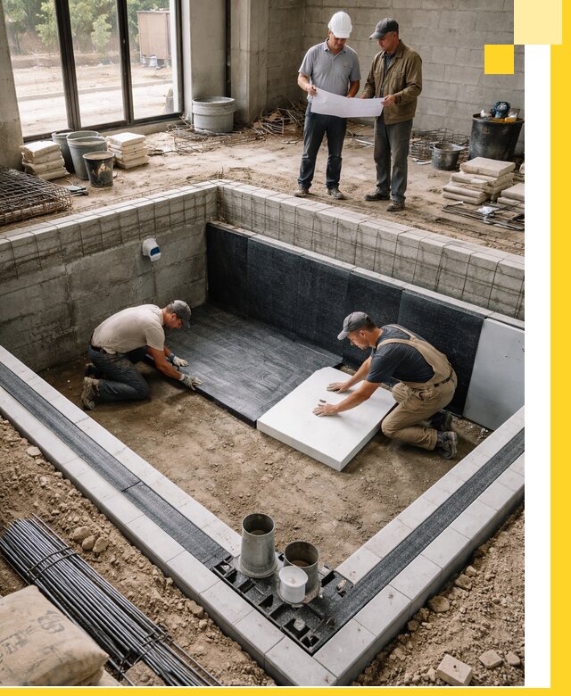 Проекты частных и общественных бассейнов под ключ в Краснотурьинске