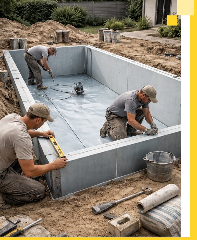 Профессиональный монтаж бассейнов под ключ в Краснотурьинске с гарантией