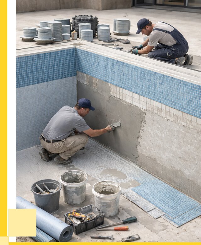 Ремонт и обслуживание бассейнов в Краснотурьинске от 26583 р. | ЭриданКту