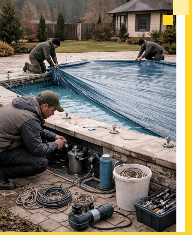 Консервация бассейнов в Краснотурьинске: подготовка к длительному хранению