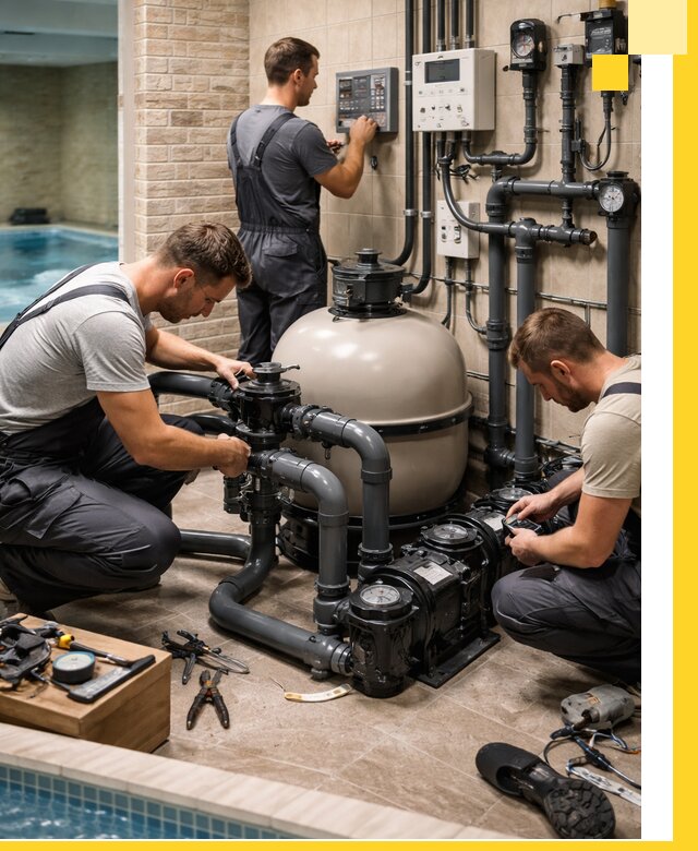 Комплексное оборудование для бассейнов под ключ в Краснотурьинске