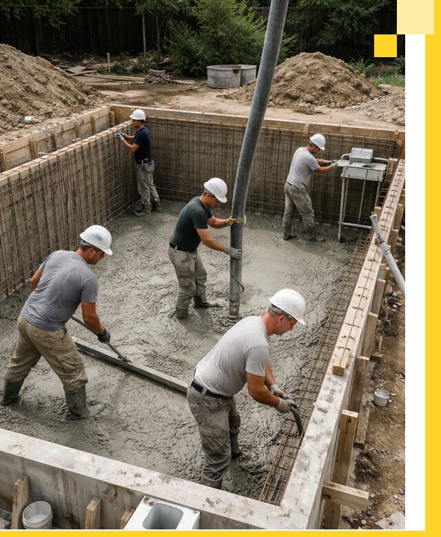 Строительство бетонных бассейнов под ключ в Краснотурьинске