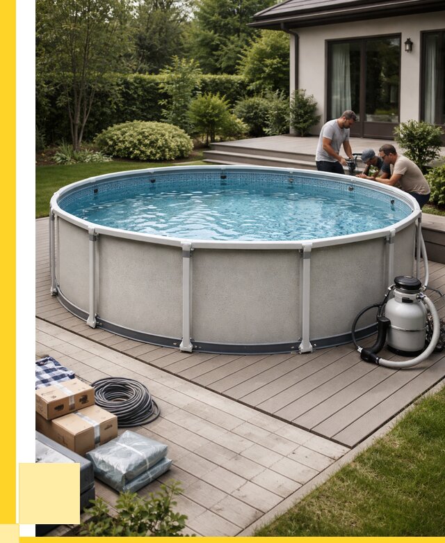 Купить каркасные бассейны в Краснотурьинске от 47849 р. | ЭриданКту