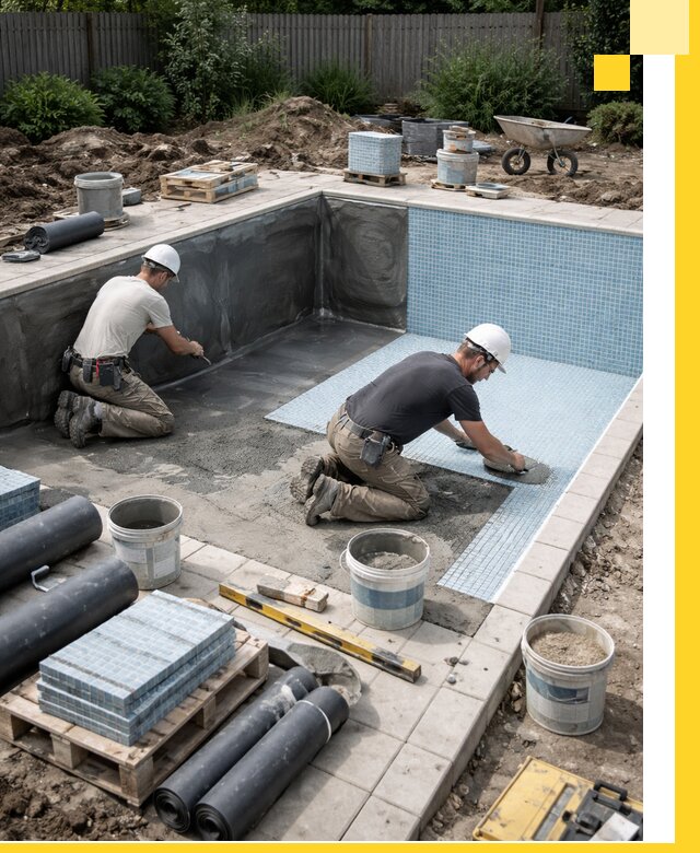 Проектирование и строительство стационарных бассейнов в Краснотурьинске