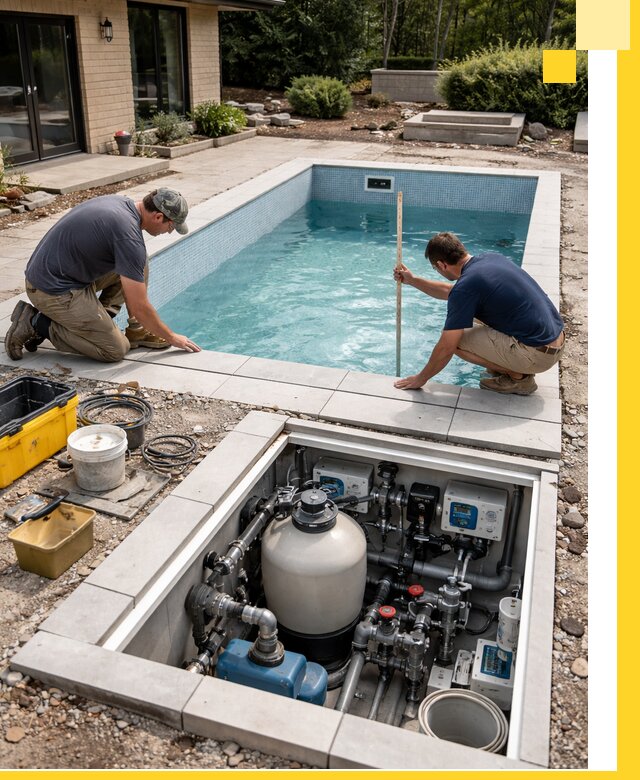 Строительство качественных домашних бассейнов под ключ в Краснотурьинске