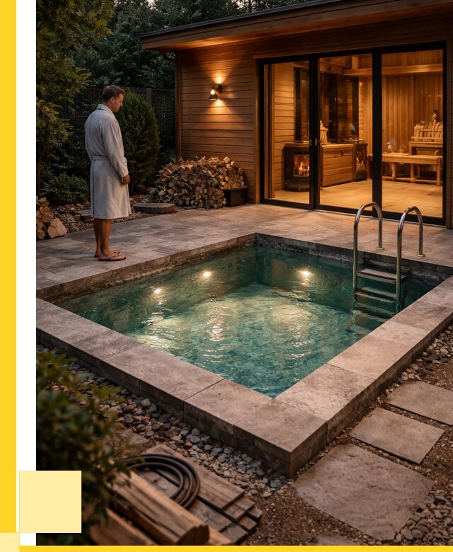 Бани с бассейном под ключ в Краснотурьинске от 101014 р. | ЭриданКту