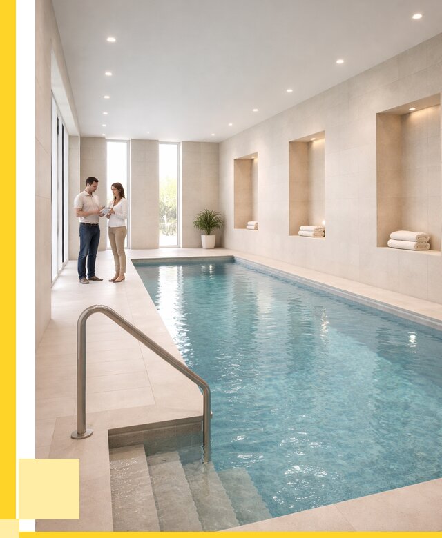 Бассейны в помещении под ключ в Краснотурьинске от 1594950 р. | ЭриданКту