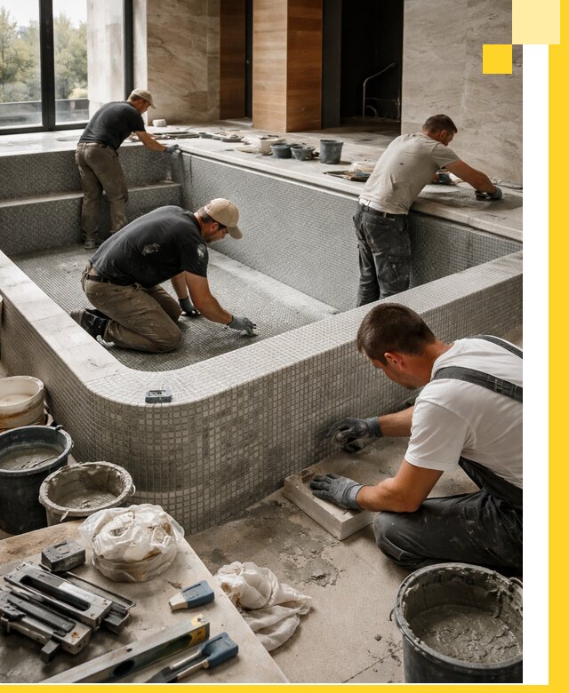 Строительство и установка СПА бассейнов под ключ в Краснотурьинске