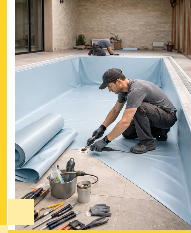 Пленка ПВХ для бассейнов в Краснотурьинске от 2658 р. | ЭриданКту