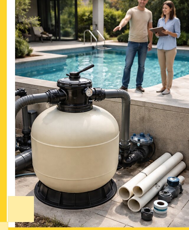 Песочные фильтры для бассейнов в Краснотурьинске от 19139 р., ЭриданКту