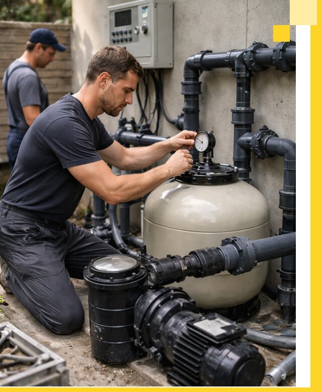 Поставка и монтаж фильтровального оборудования для бассейнов в Краснотурьинске