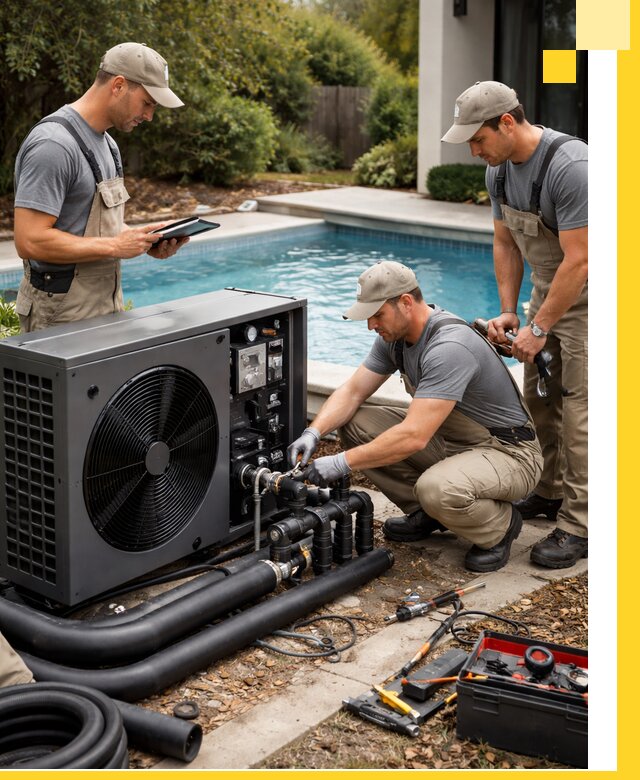 Проектирование и установка тепловых насосов для бассейнов в Краснотурьинске