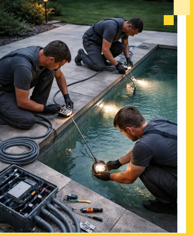 Профессиональное освещение бассейнов в Краснотурьинске: дизайн и монтаж