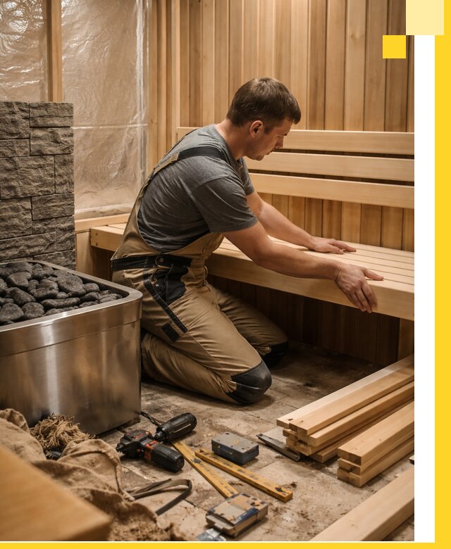 Сауны для дома под ключ с проектированием и монтажом в Краснотурьинске