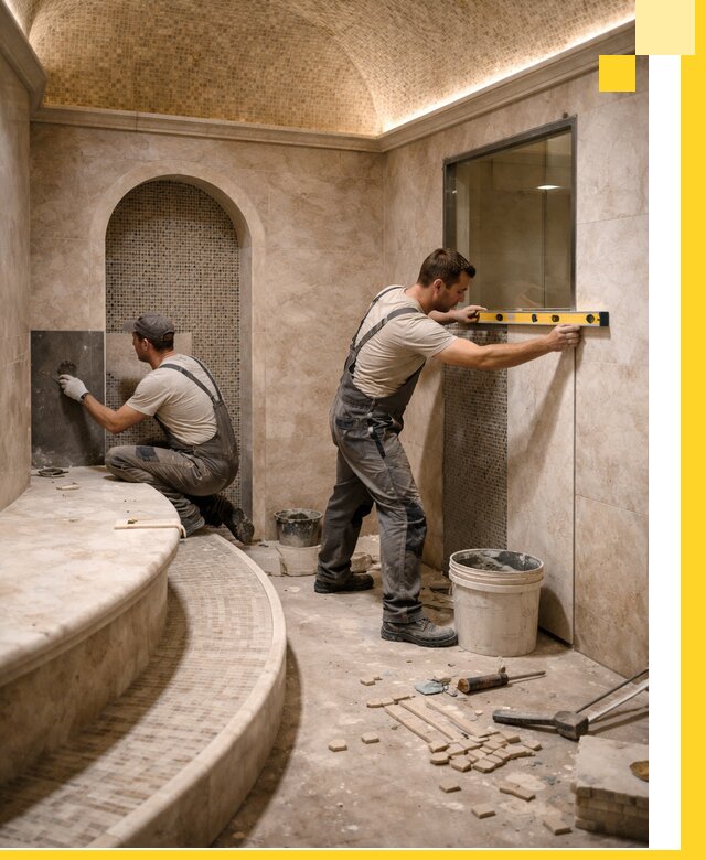 Проектирование и строительство саун с хамамом под ключ в Краснотурьинске