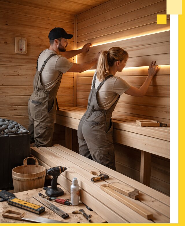 Дизайн саун и бань под ключ с индивидуальным проектом в Краснотурьинске