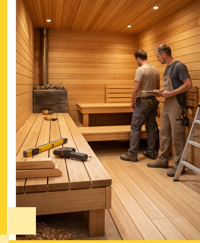 Отделка бань и саун в Краснотурьинске по цене от 4785 р. | ЭриданКту