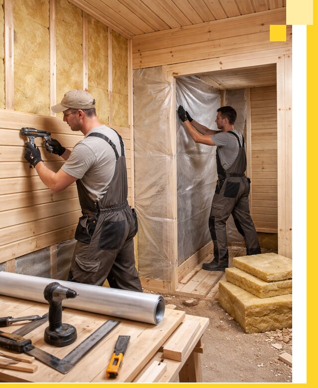 Бани под ключ в Краснотурьинске с проектом и полным монтажом