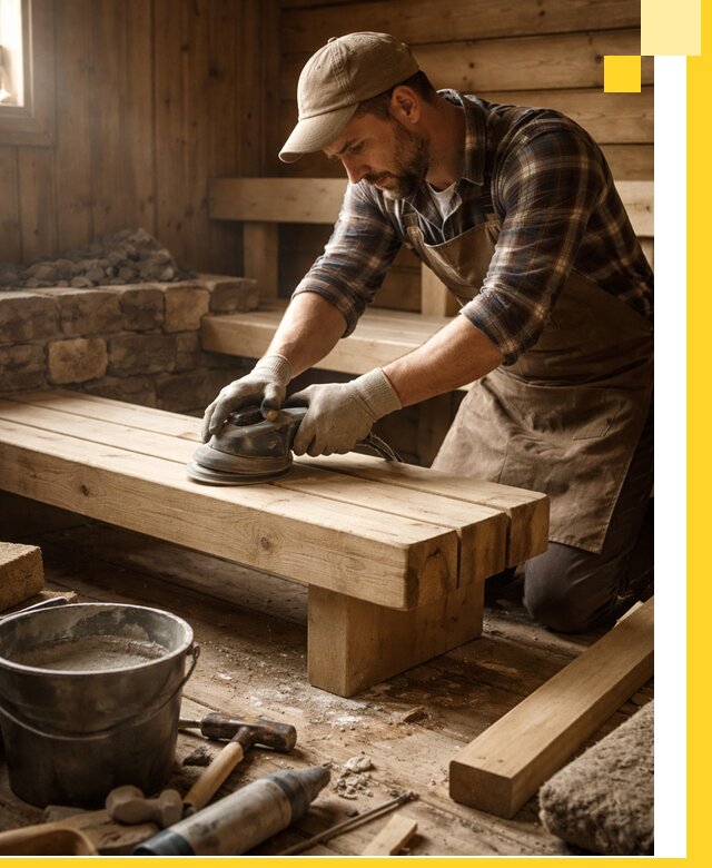 Ремонт бань под ключ в Краснотурьинске с гарантией качества и сроков