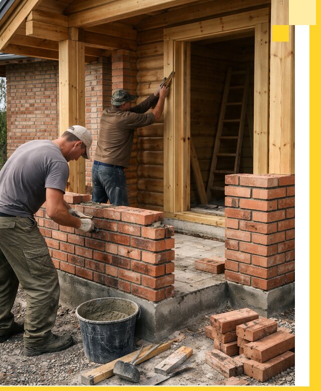 Строительство кирпичных бань под ключ в Краснотурьинске с гарантией качества